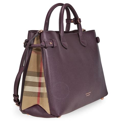 burberry large banner bag|burberry canvas tote bags.